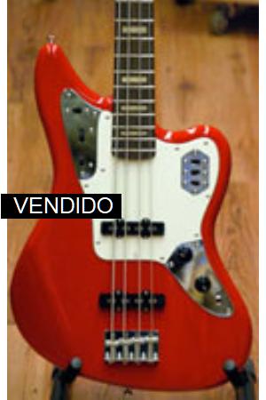 Fender Jaguar Bass Rojo